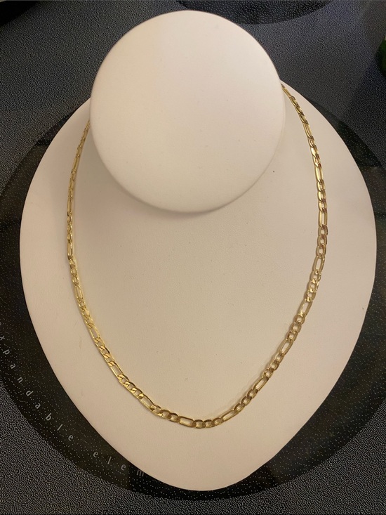 Jewelry - Classic Gold Filled Figaro Chain Necklace - Women's Jewelry